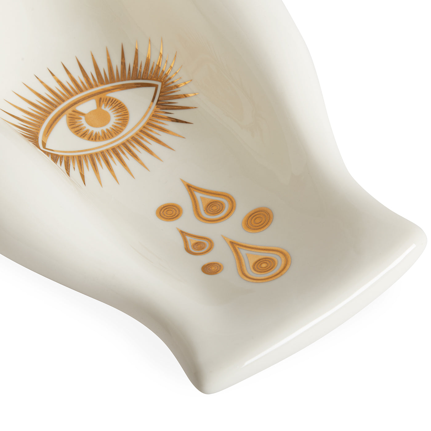 eve fruit bowl porcelain white - detail view 5