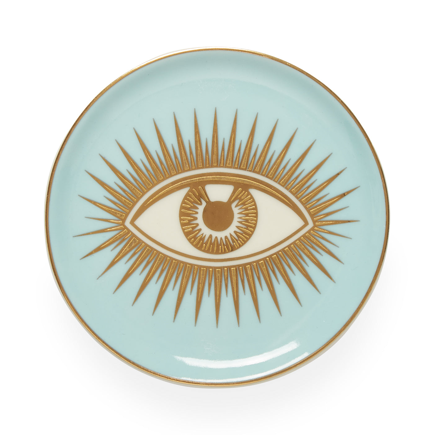 le wink coasters porcelain multicolor gold - view 4