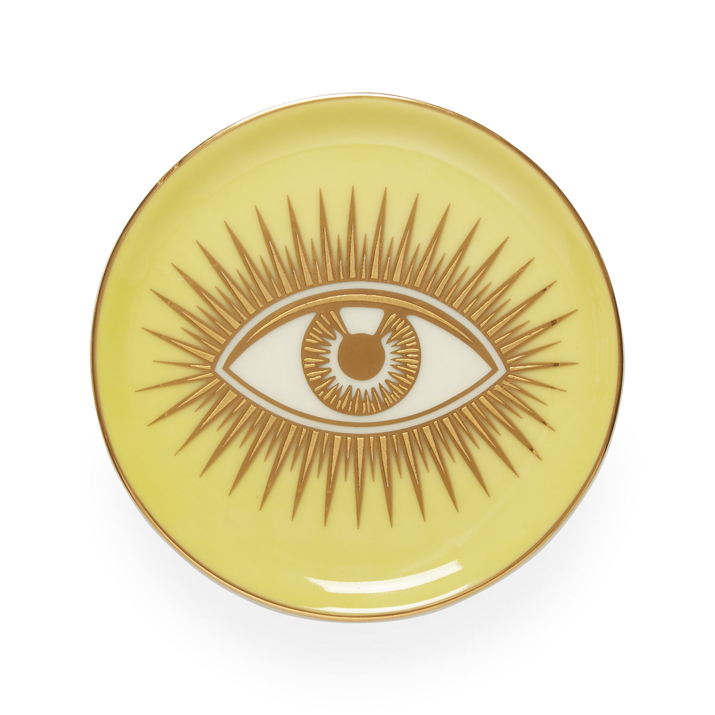 le wink coasters porcelain multicolor gold - view 5