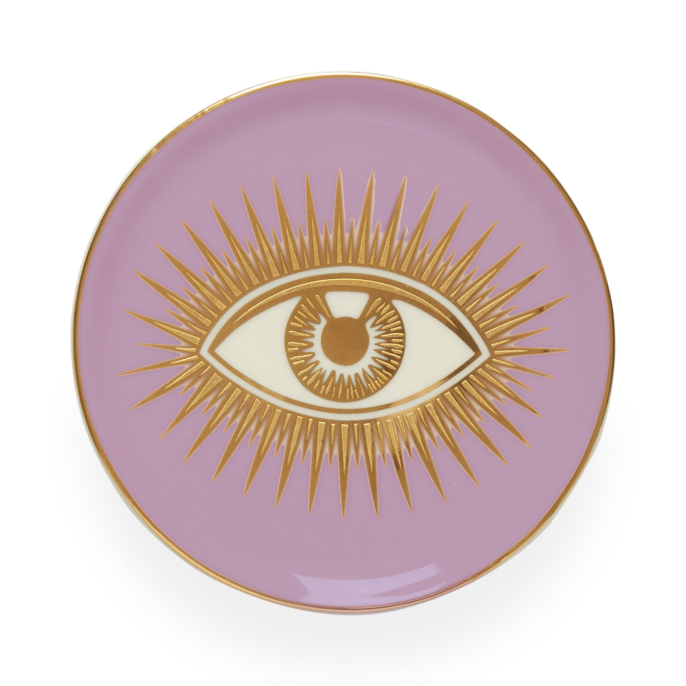 le wink coasters porcelain multicolor gold - view 6