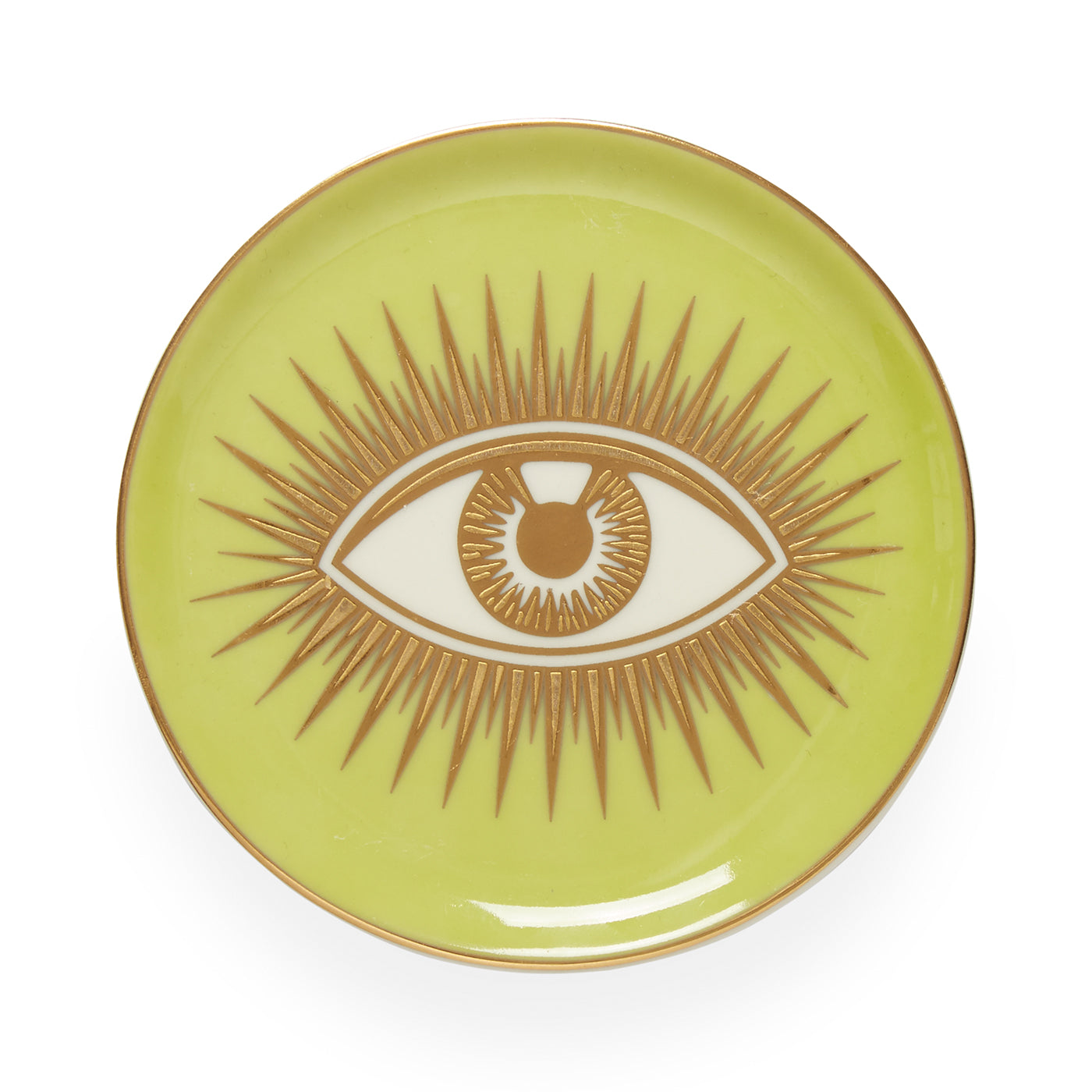 le wink coasters porcelain multicolor gold - view 7