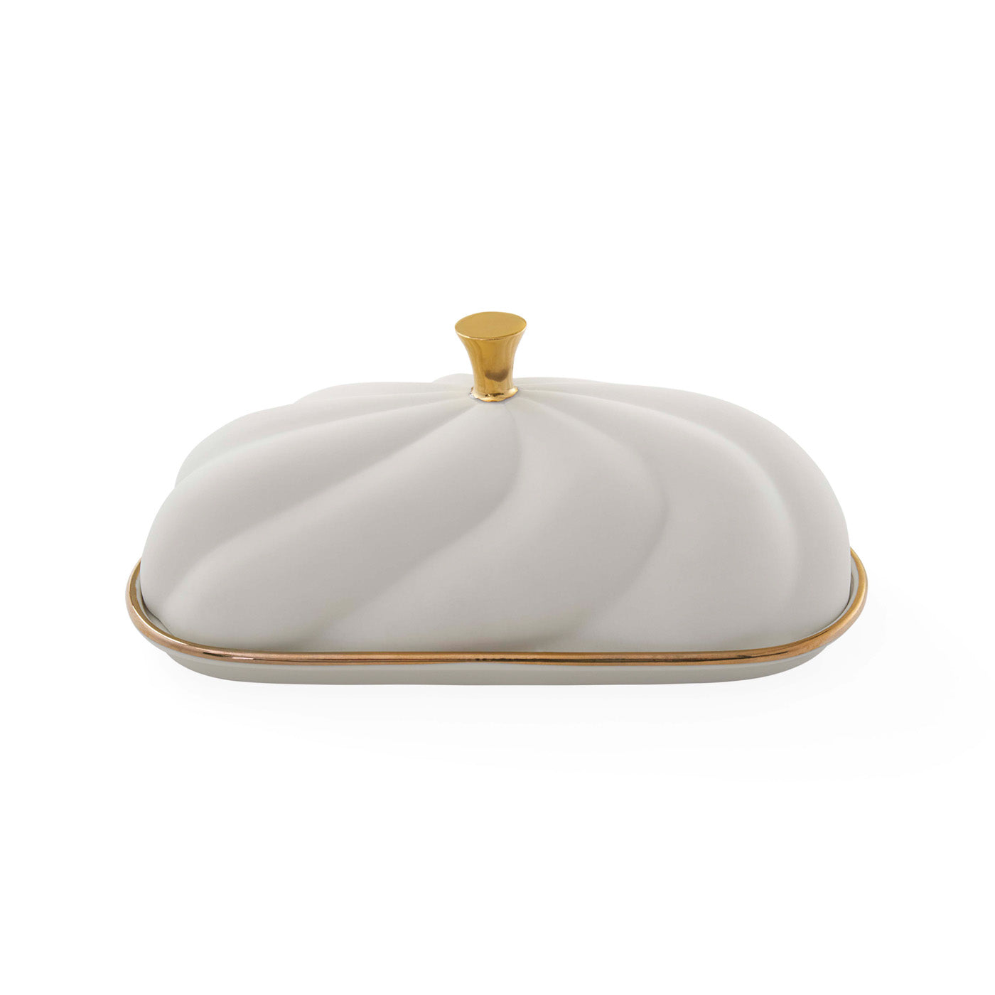 Geneva Butter Dish - front view