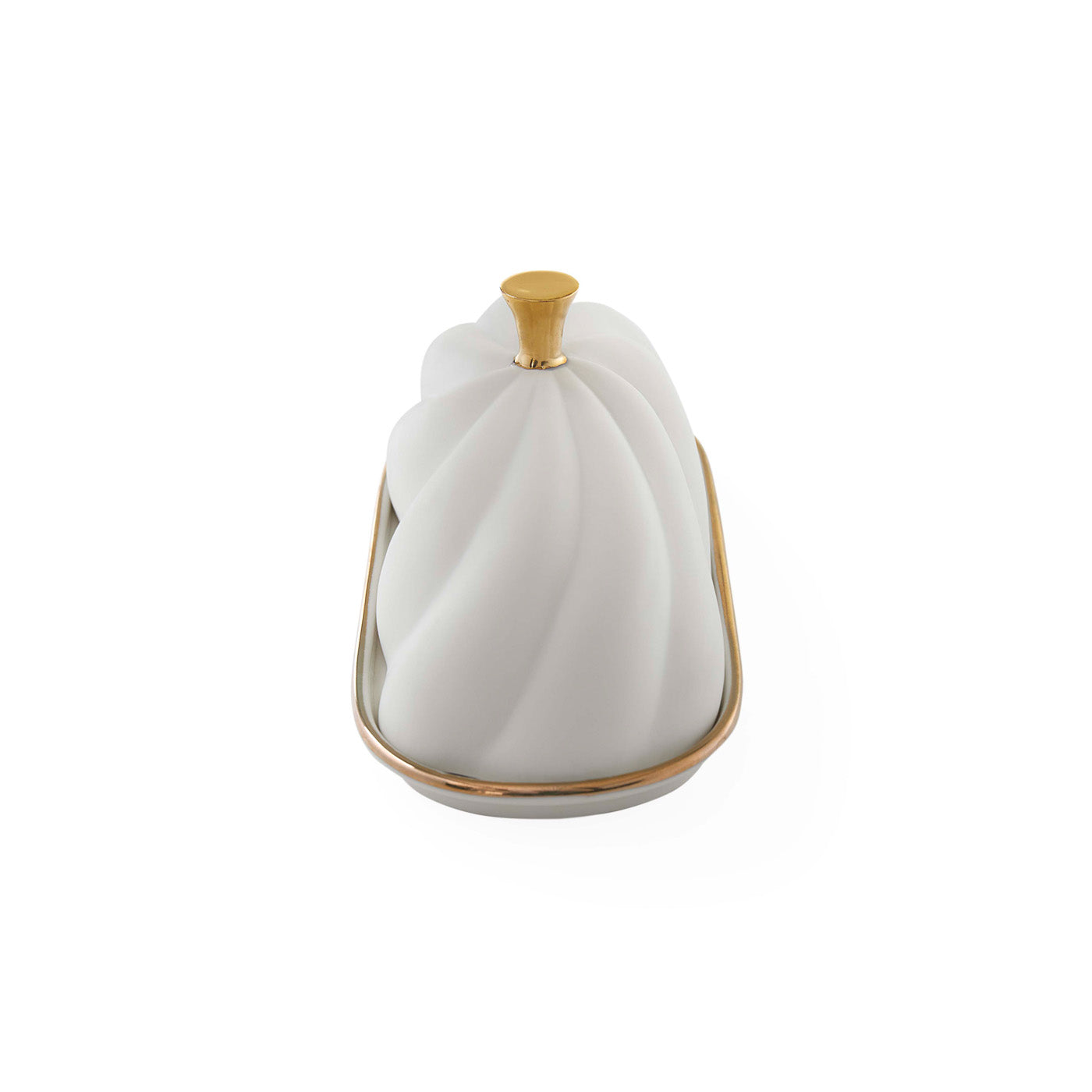 Geneva Butter Dish - side view
