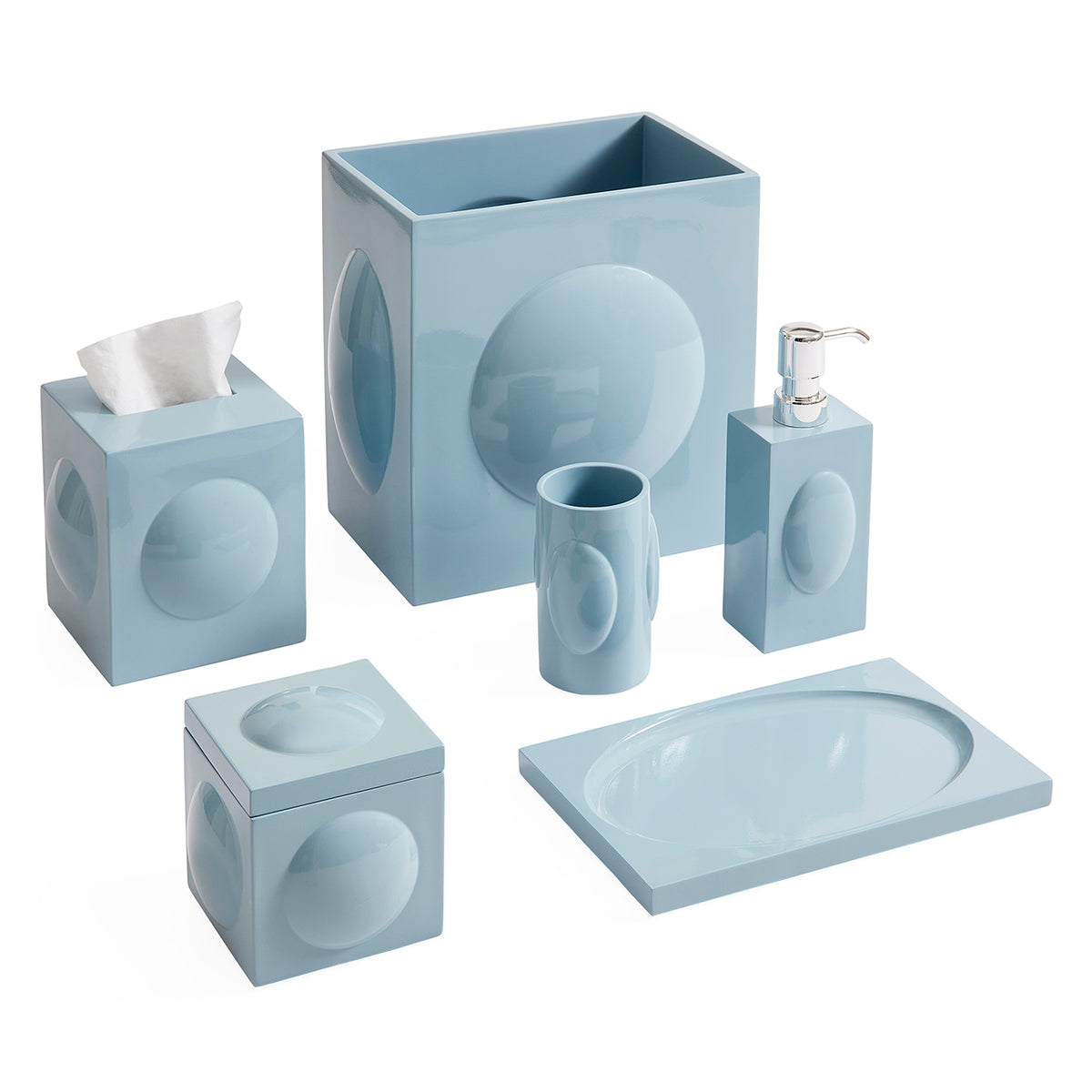 Globo Blue Soap Dispenser