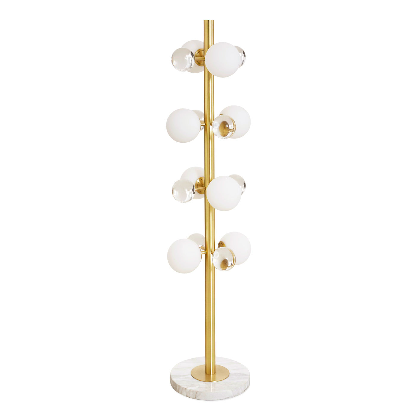 globo floor lamp - details view