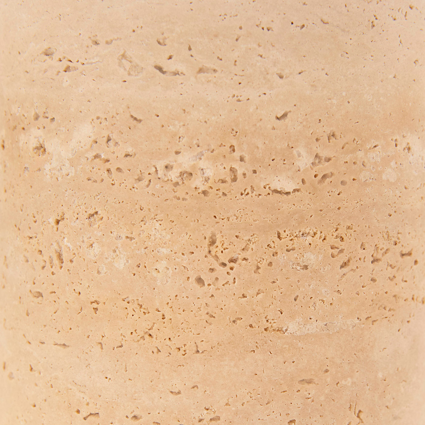 Halo Travertine Table Lamp - side view