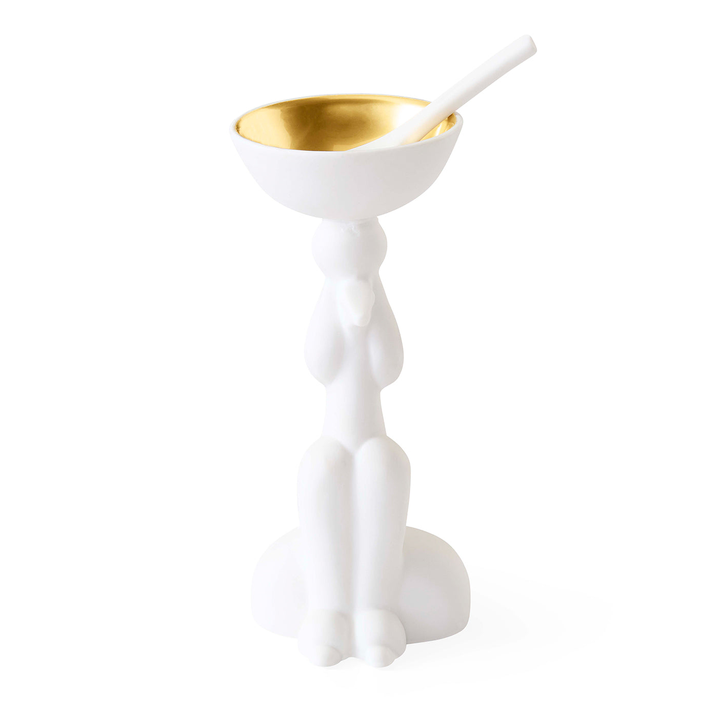 Poodle Salt & Pepper Cellar - front view
