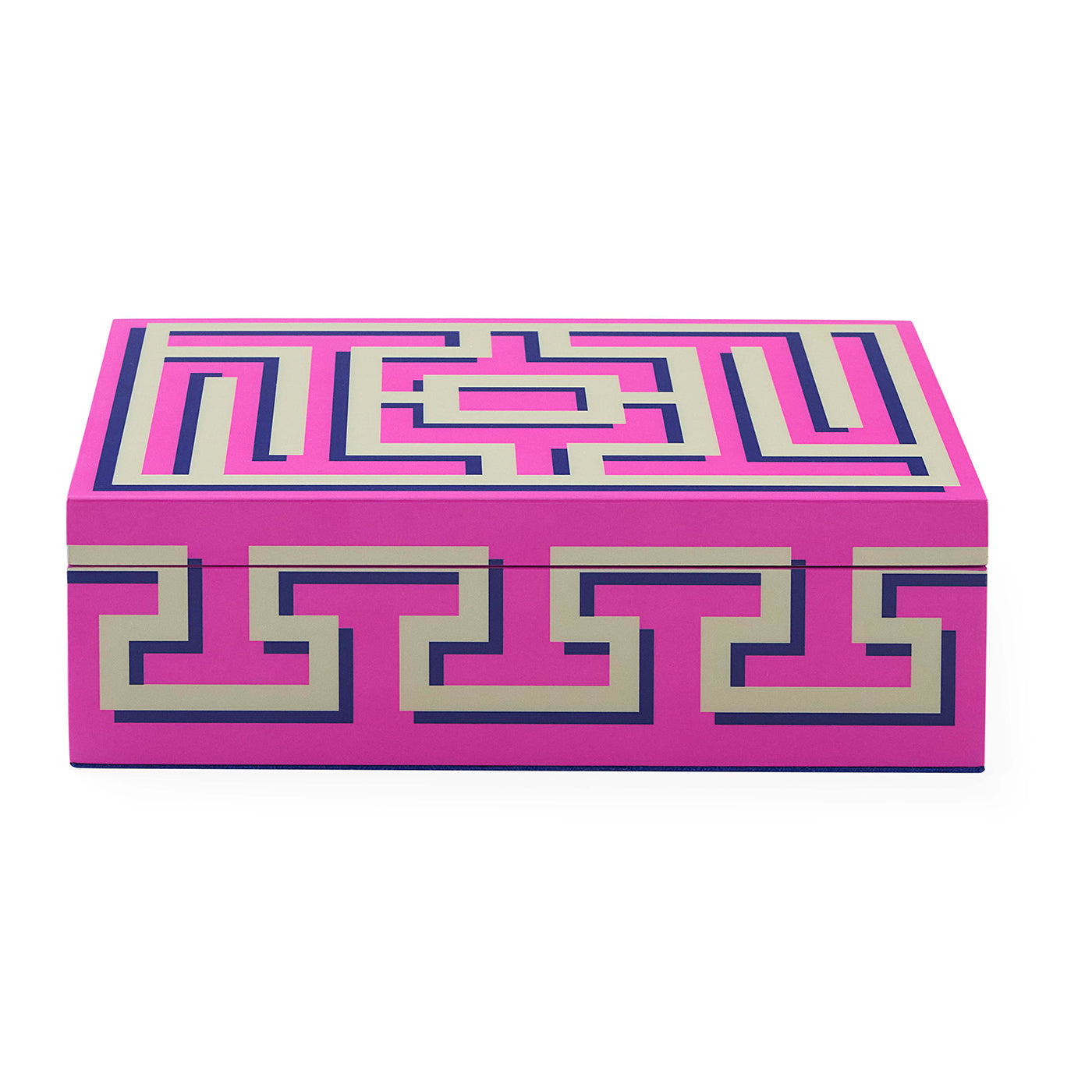 Labyrinth Medium Lacquer Box - front view