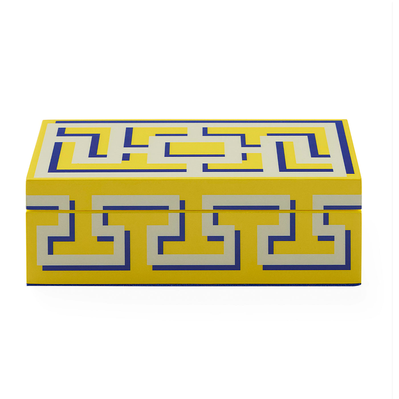 Labyrinth Small Lacquer Box - front view
