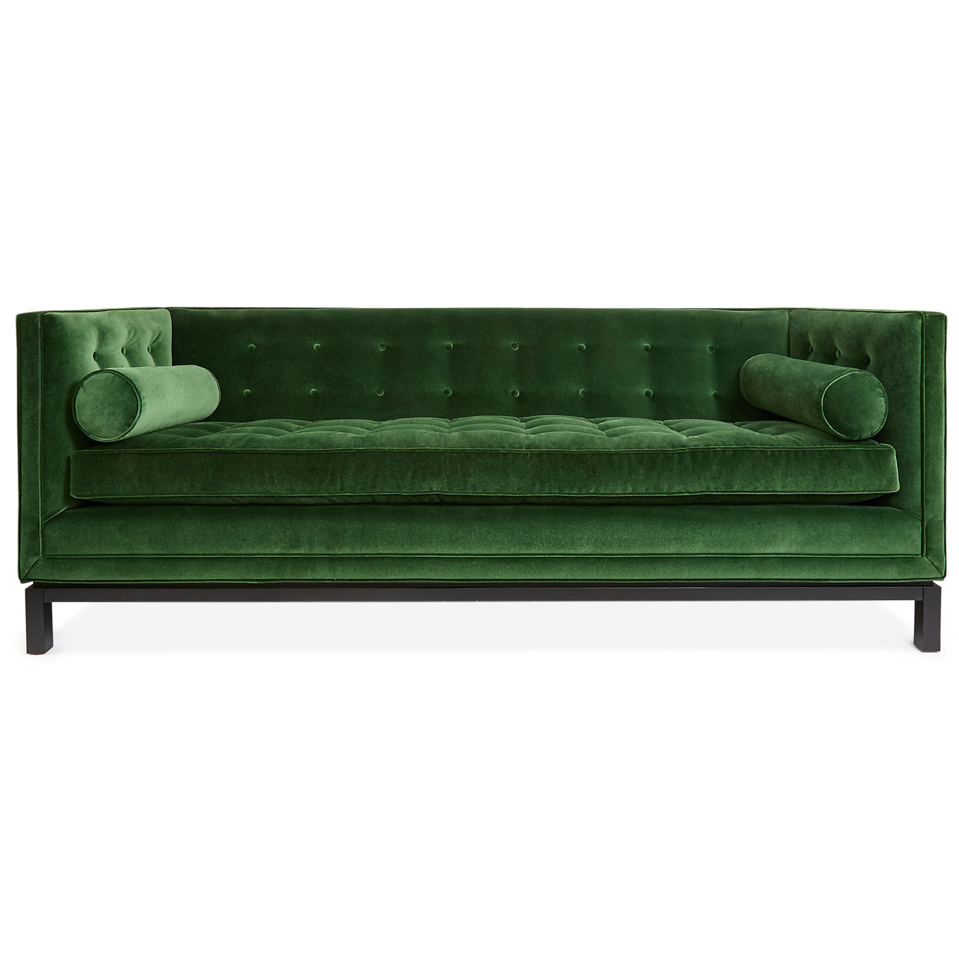 Lampert Sofa - Venice Emerald Black