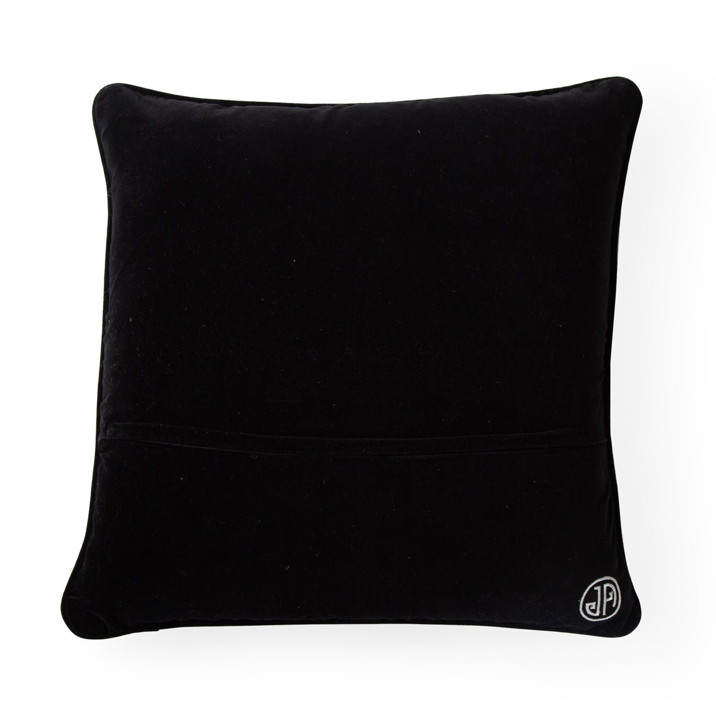 Lips Bitten Needlepoint Throw Pillow