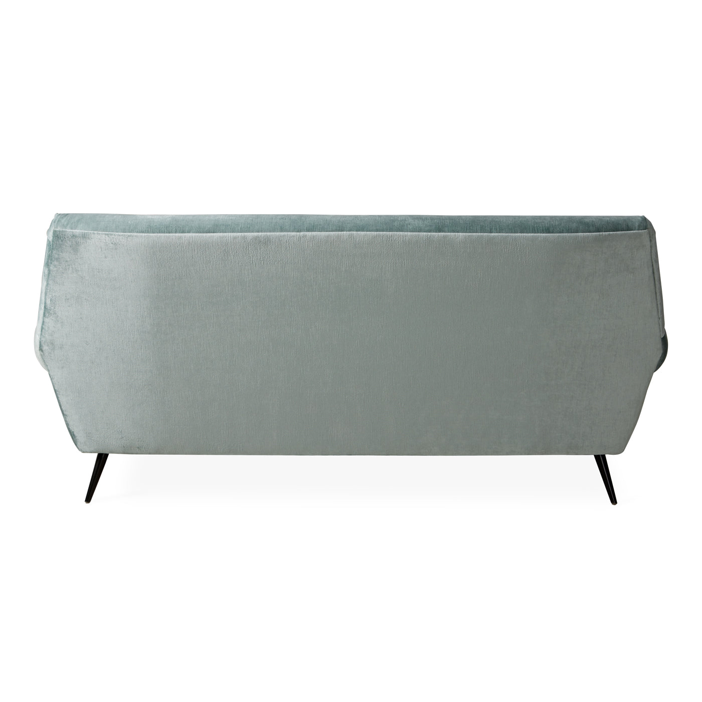 marcello apartment sofa brussels cape velvet legs metal - back view