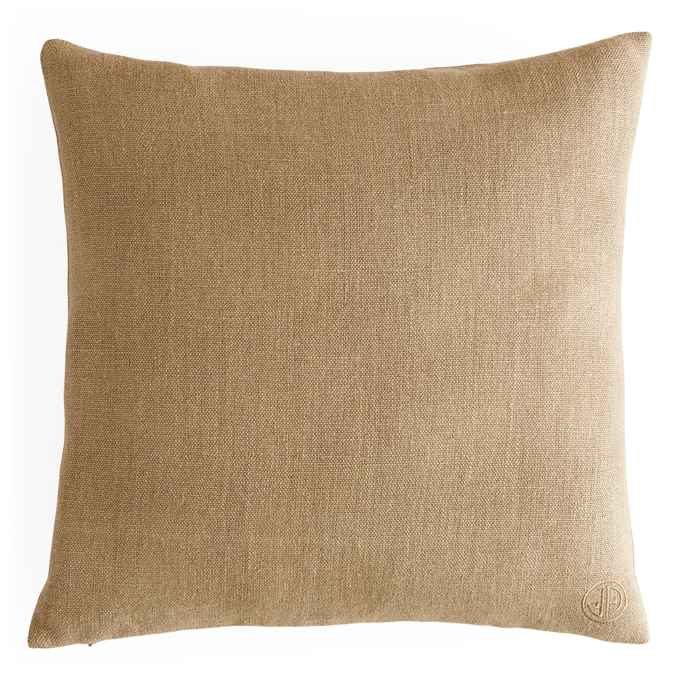 Monterey Triangles Pillow - Solid back view