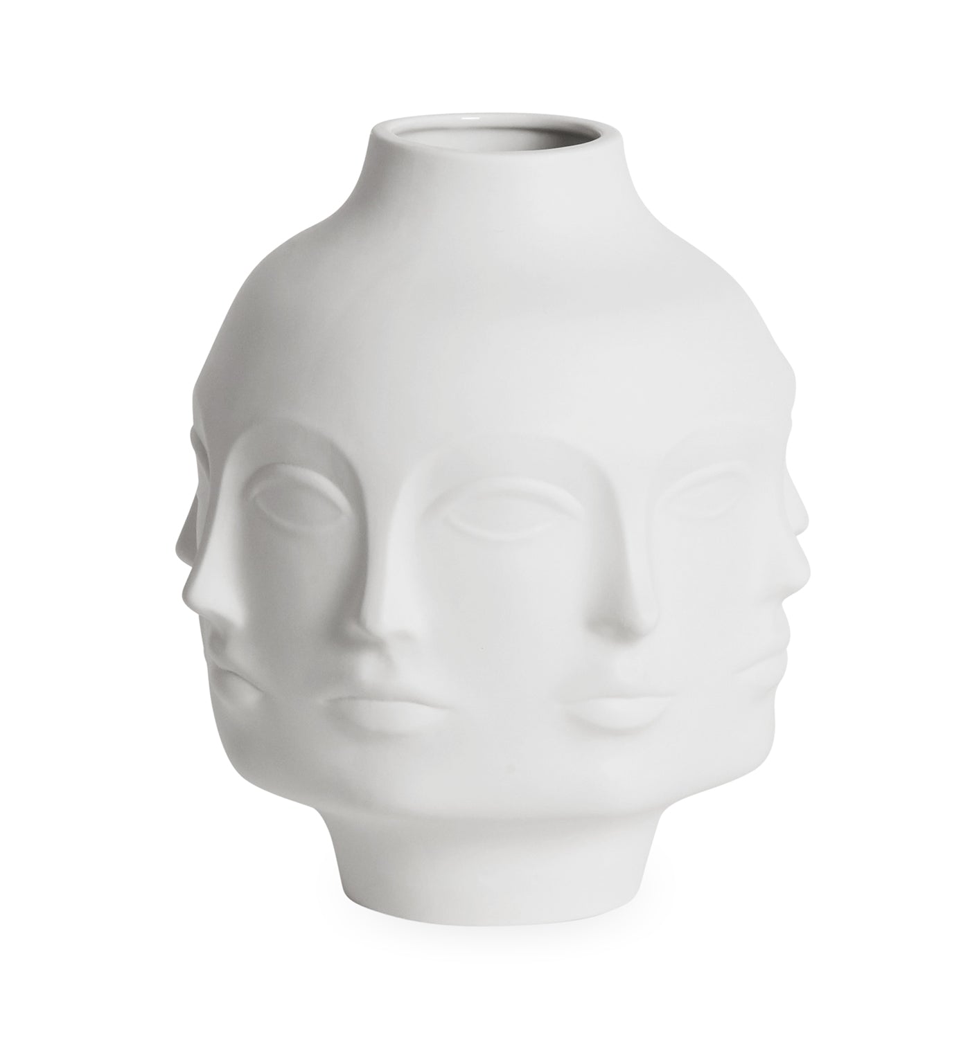 dora maar vace large porcelain white - front view