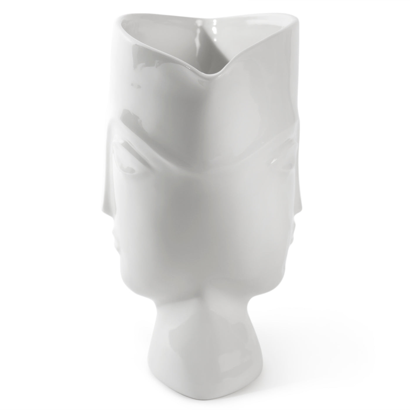 giuliette pitcher porcelain white - detail view