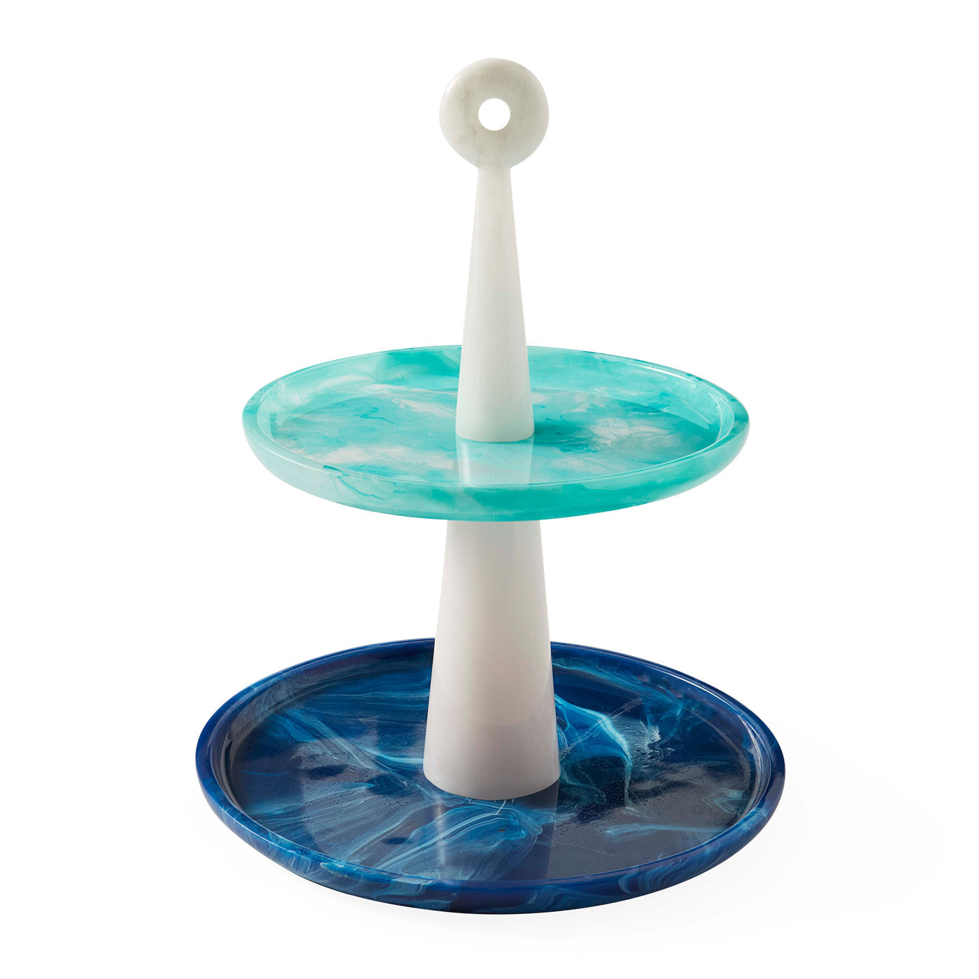 Mustique Tiered Tray - front view