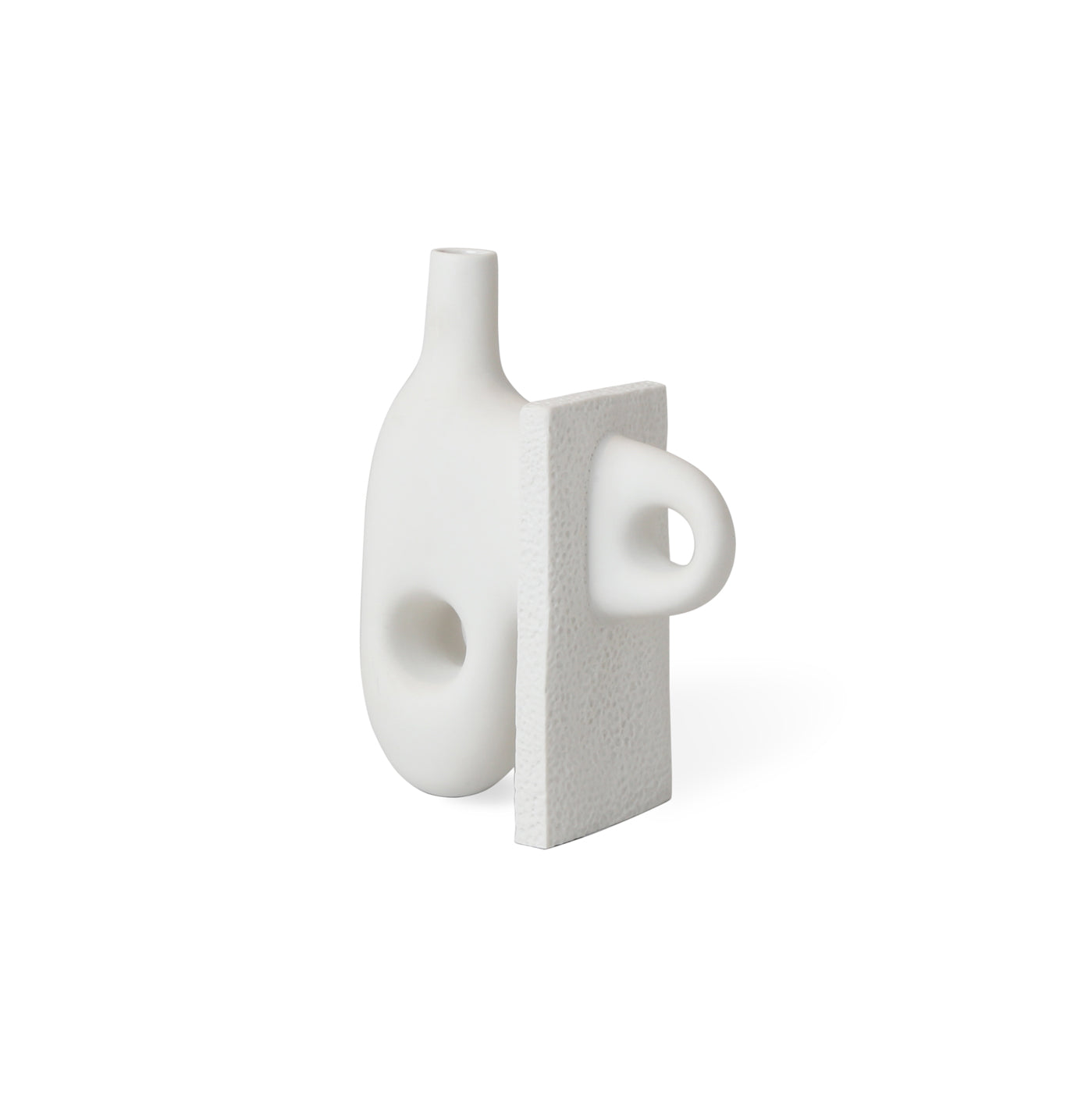 small paradox vase matte porcelain white - silo