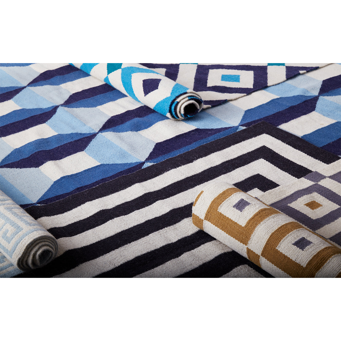 peruvian rug collection - styled view