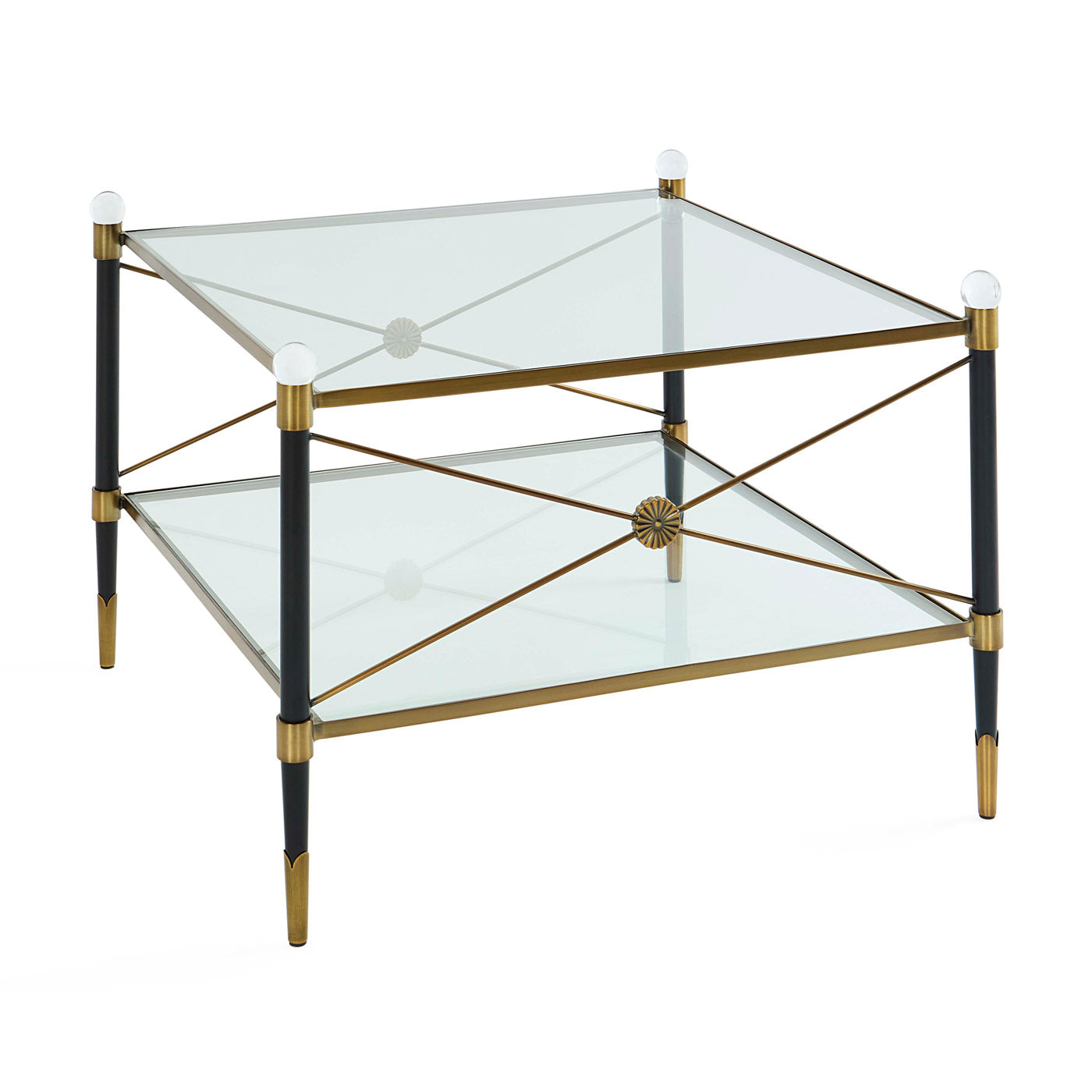 Rider Two-Tier Cocktail Table - angle view