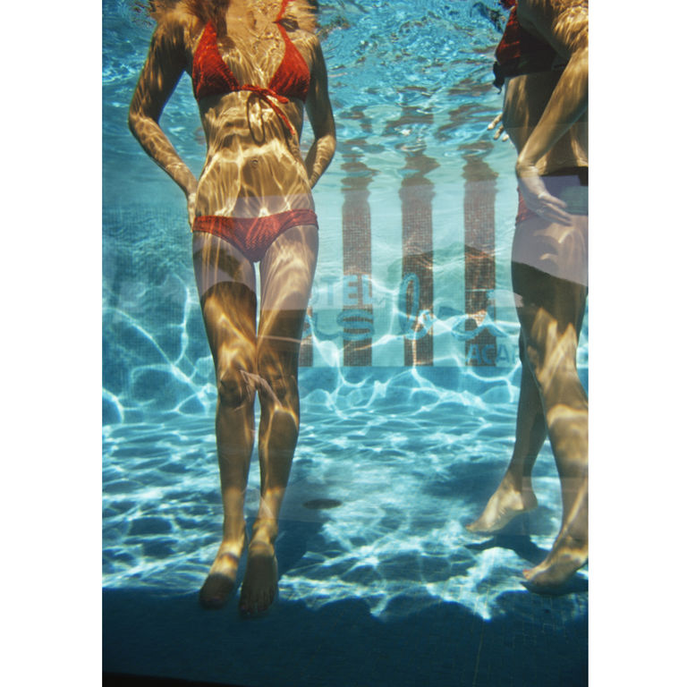 slim aarons "pool at las brisas" photograph - front view