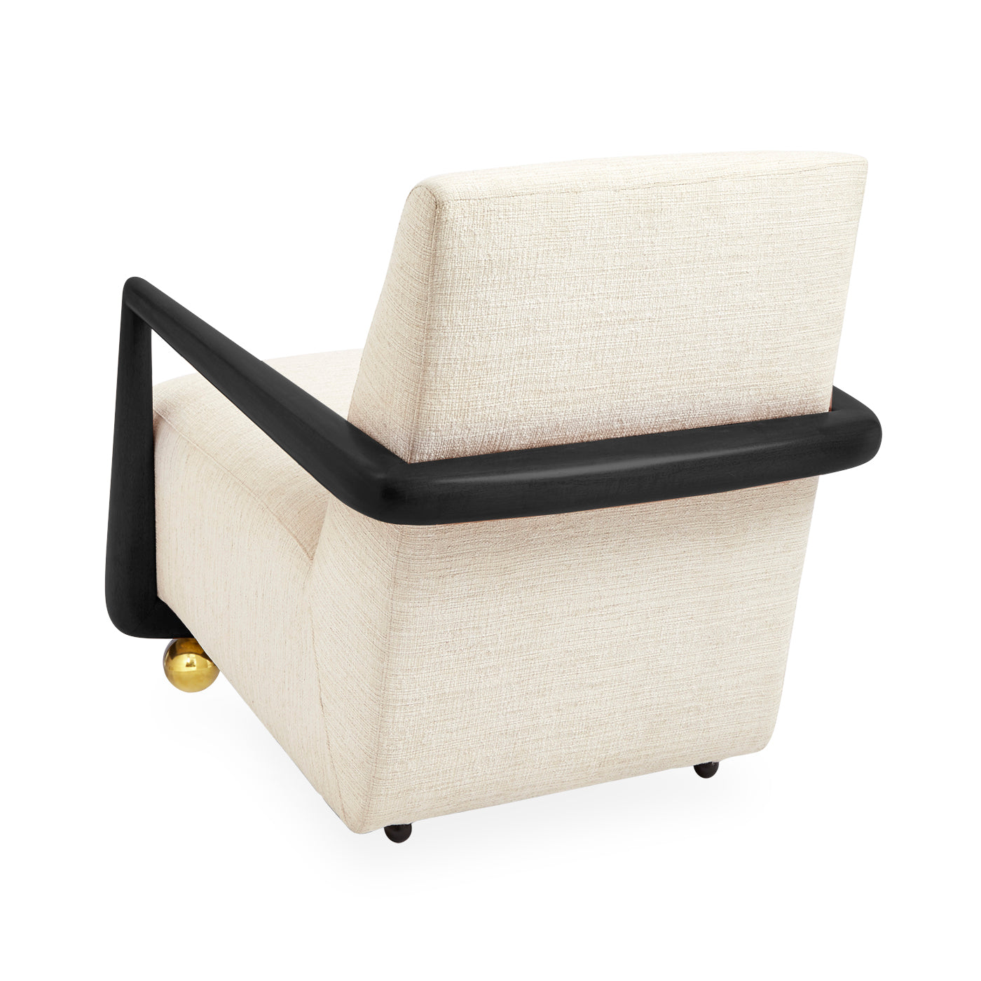 st. germain club chair - back angle view