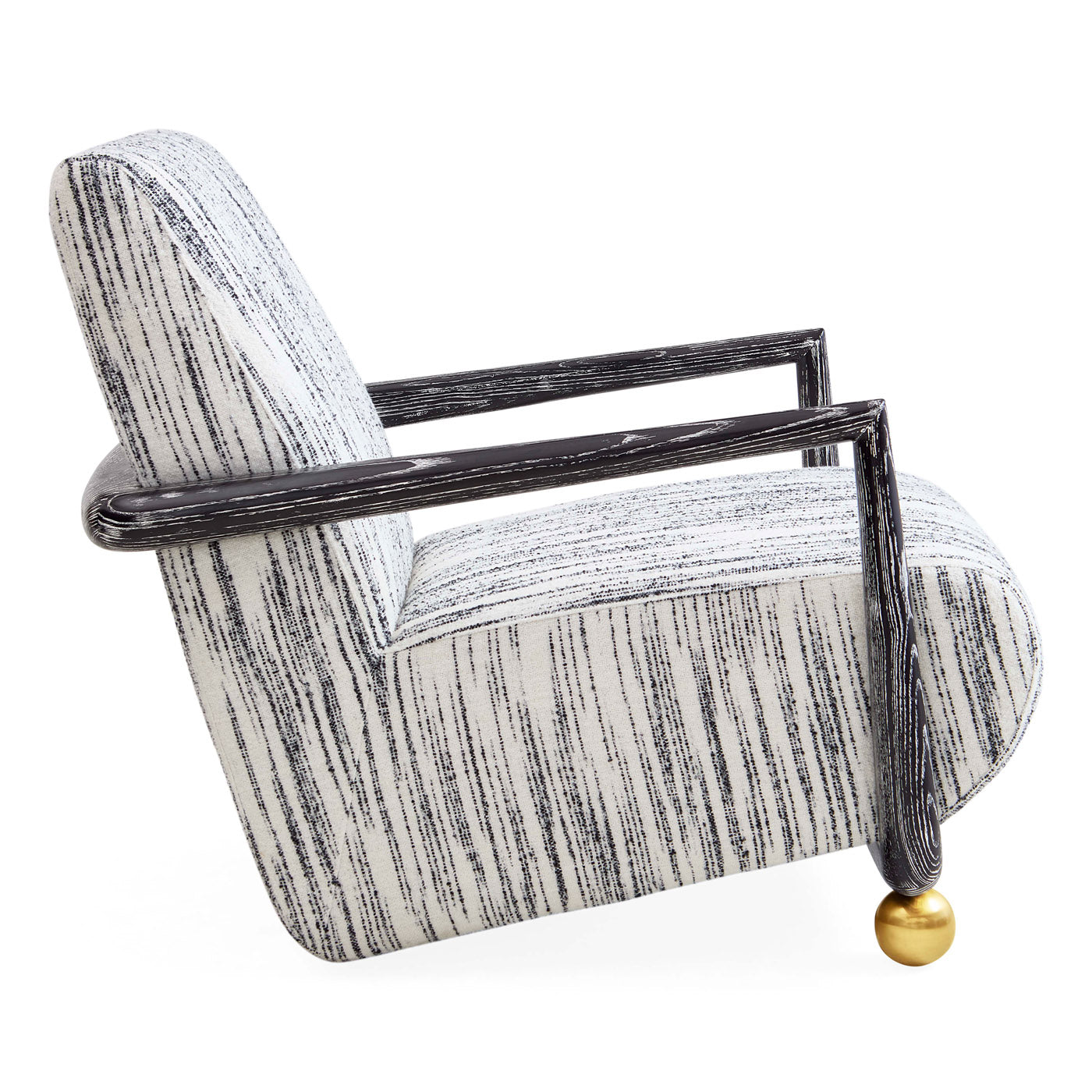 st. germain club chair stratus - side view