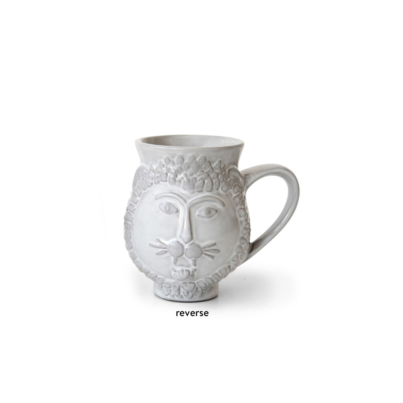 utopia lion tamer mug - back view