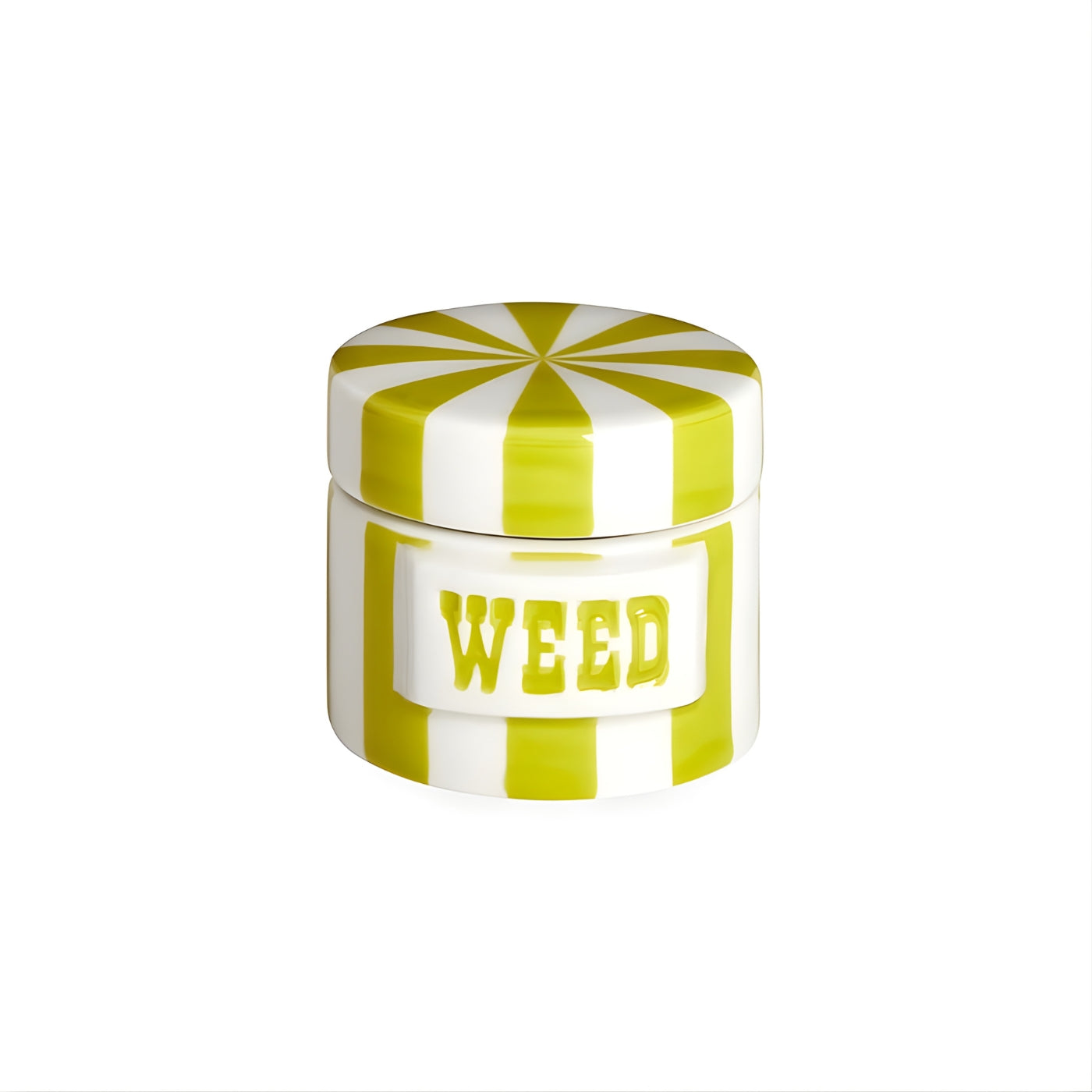 Vice Weed Canister in Porcelain | Jonathan Adler