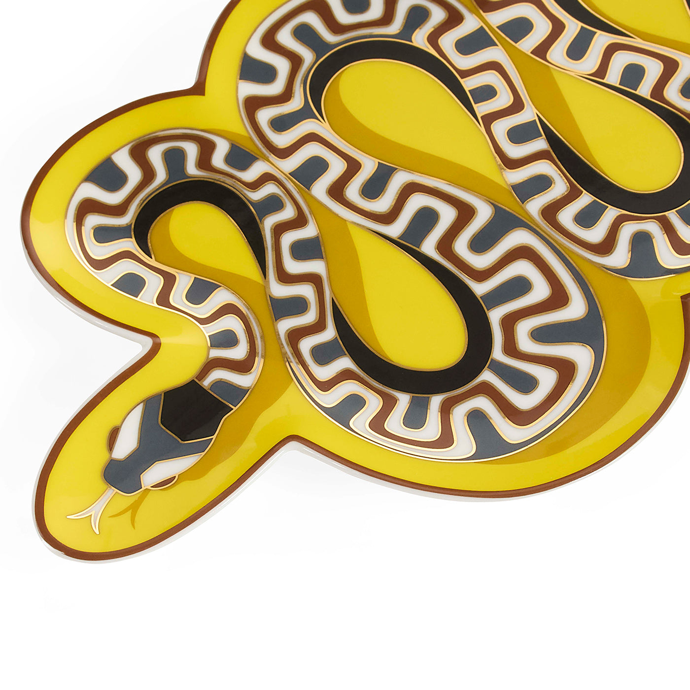 Snake Trinket Tray - details view