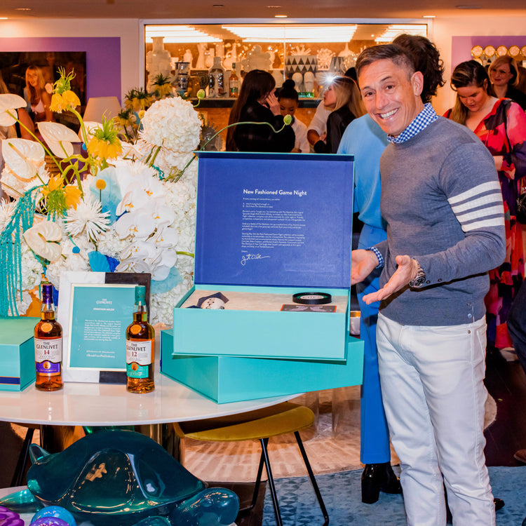 First Look: The New Fashioned Game Night from Jonathan Adler x The Glenlivet