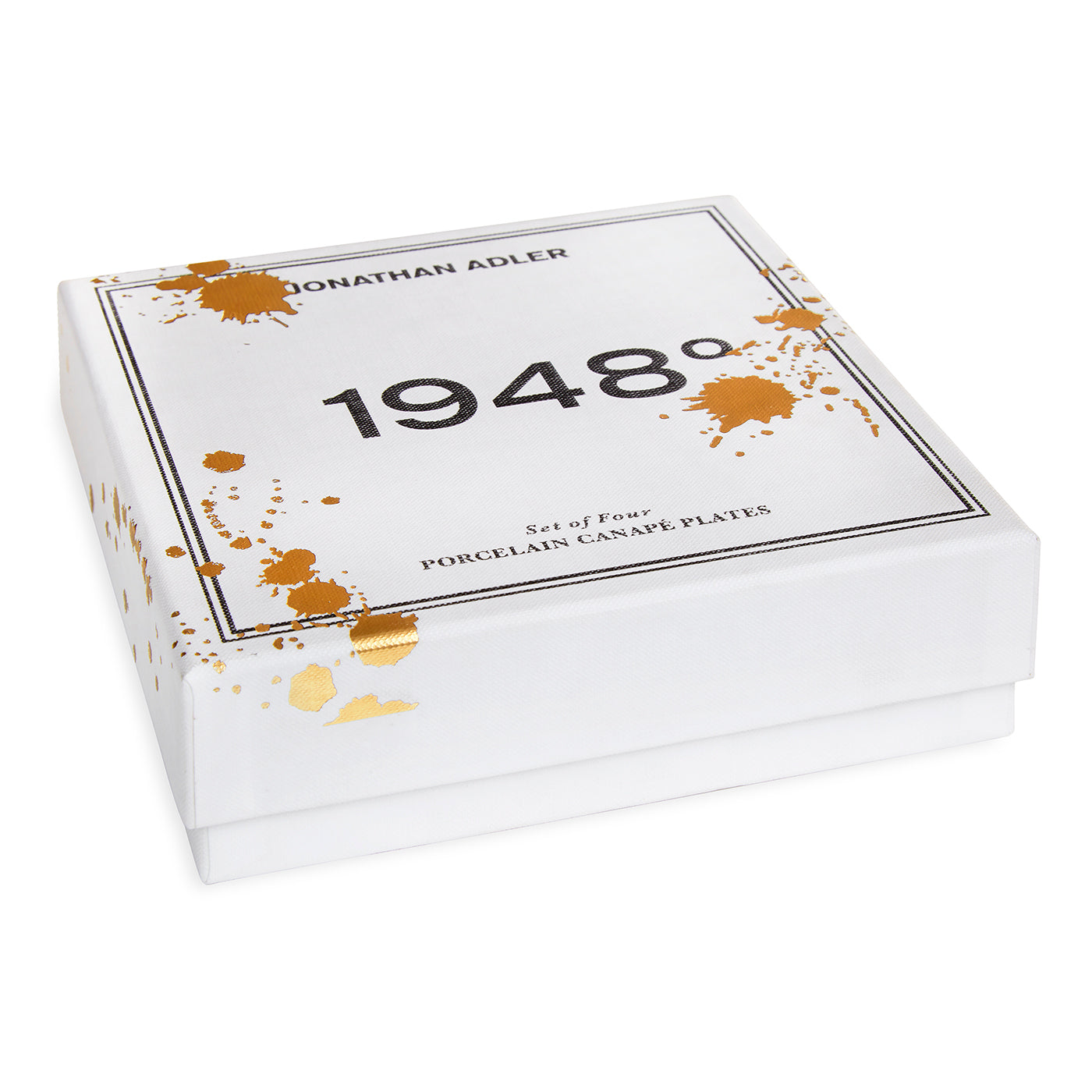 1948 canape plate set box - angle view