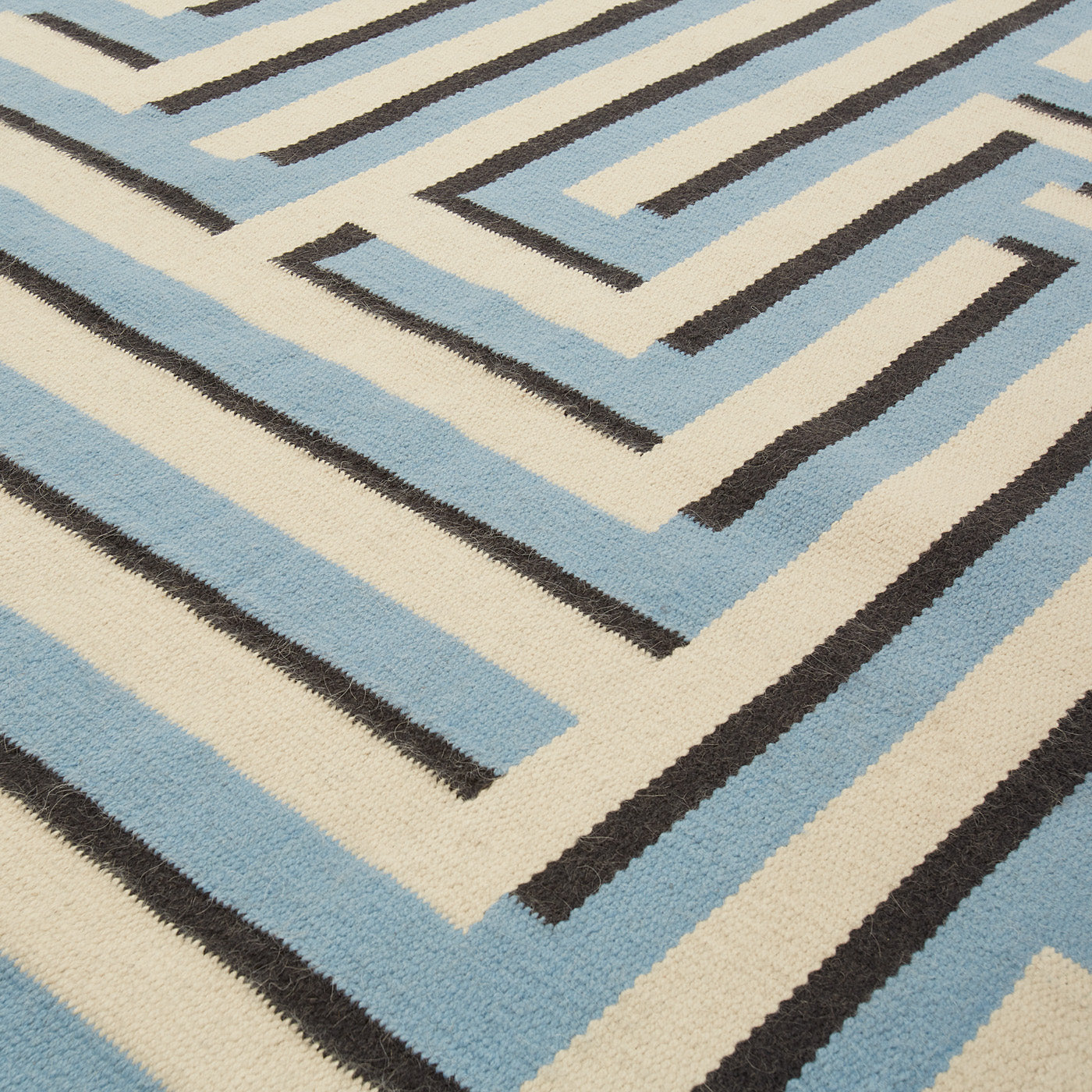 Labyrinth Flatweave Rug in Llama Wool Blend | Jonathan Adler