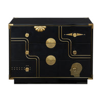 Abbodanza 3 Drawer Chest - styled view