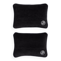 Bonne Nuit Needlepoint Pillow Set - details view