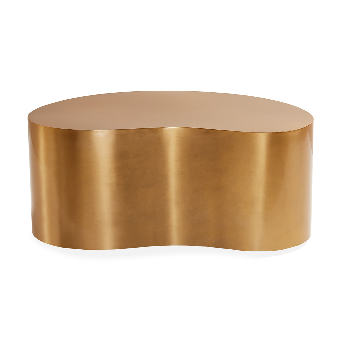 Brass Kidney Small Table style view
