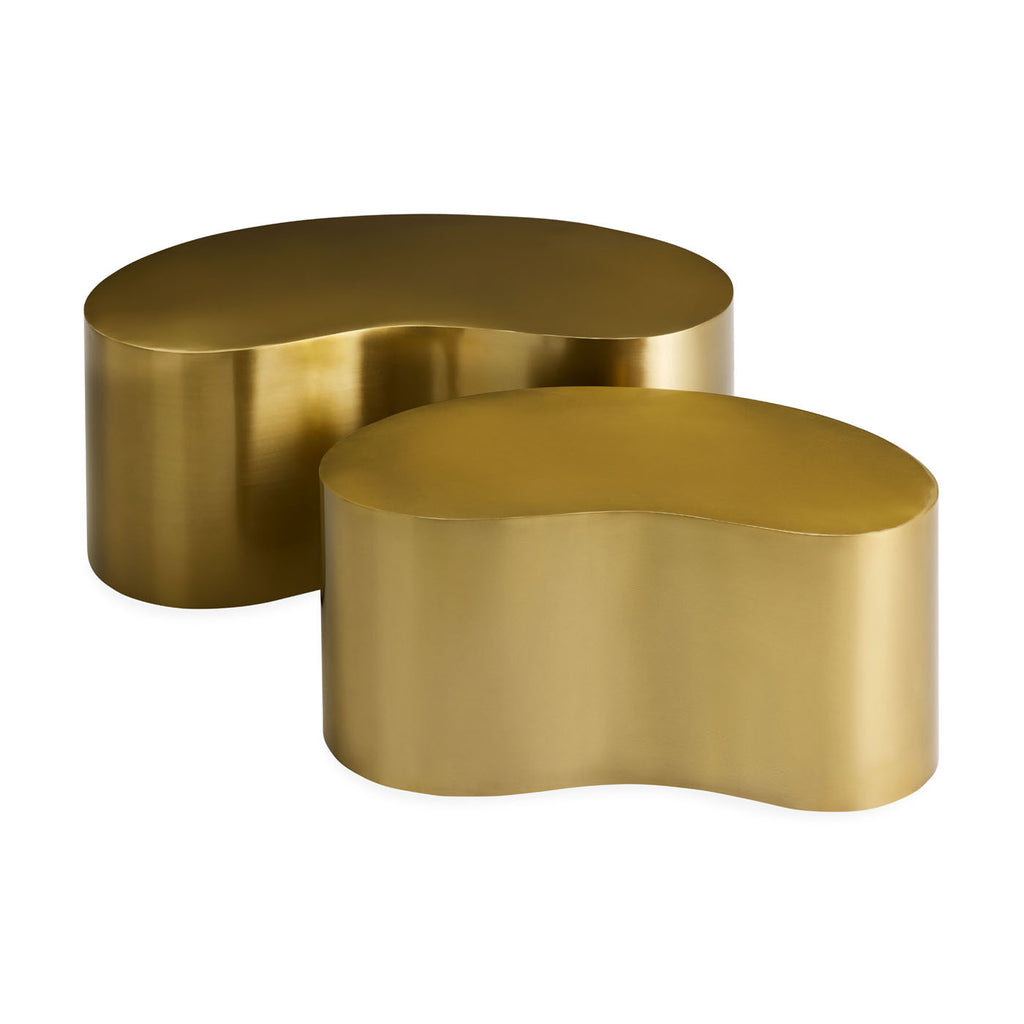 Brass Kidney Table Bundle Jonathan Adler