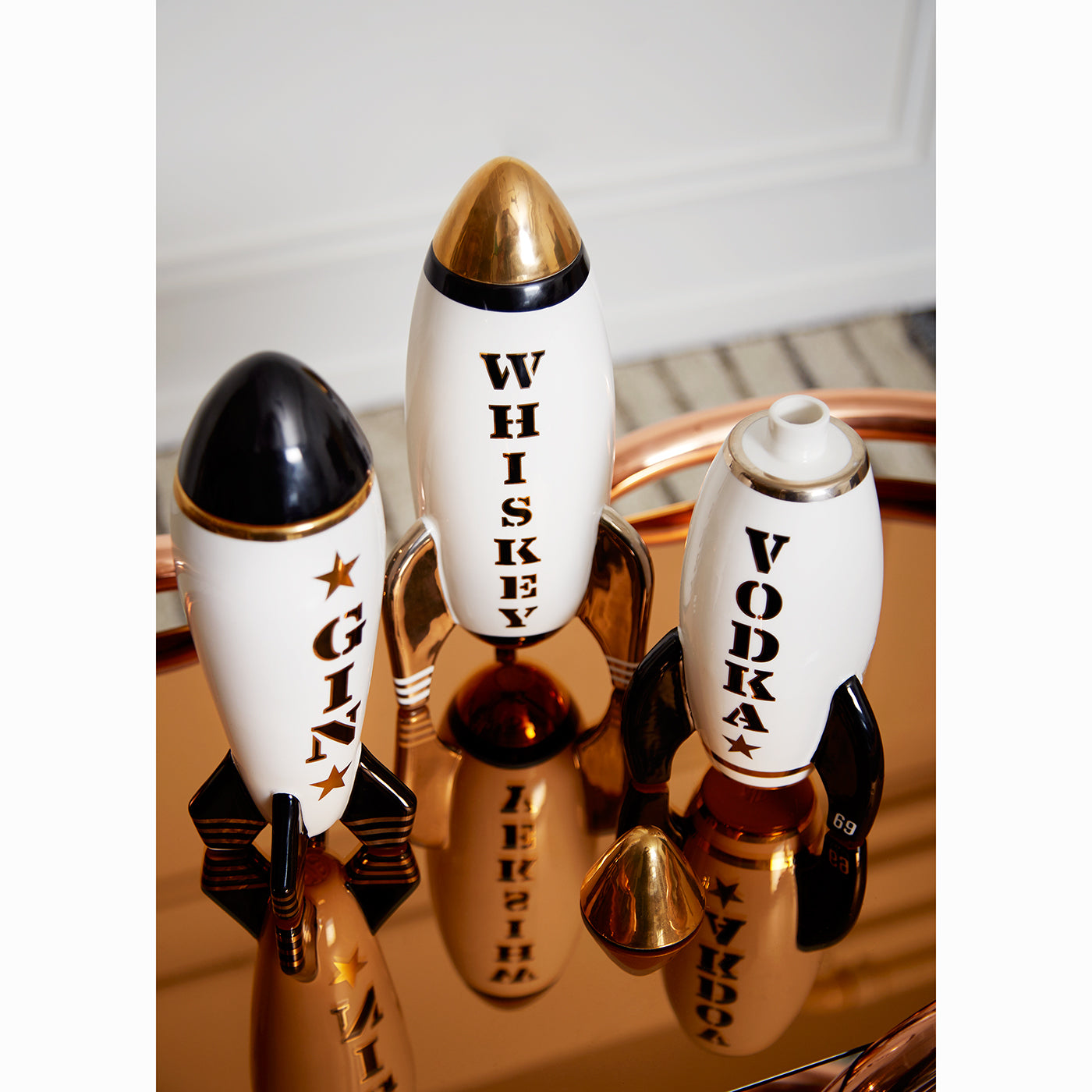 Rocket Vodka Decanter - styled view 2