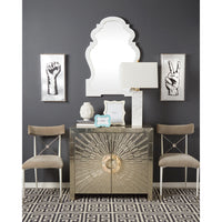 tall canaan table lamp talitha cabinet rider dining chairs - styled view