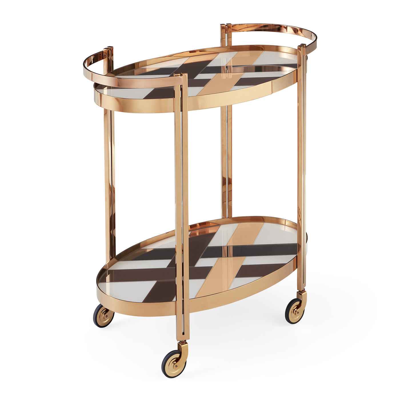 Chambeige Bar Cart - side view