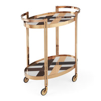 Chambeige Bar Cart - side view