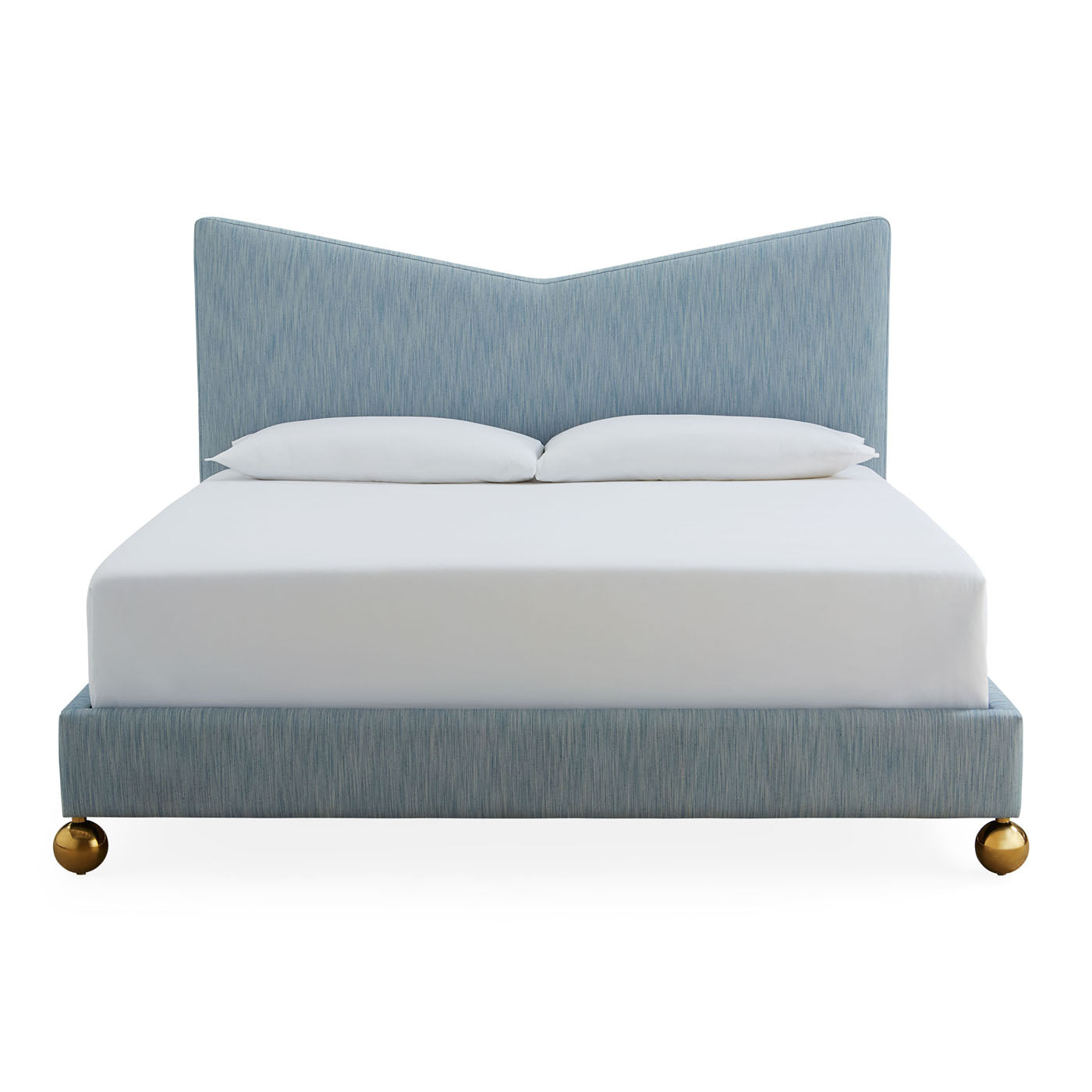 Chevron Bed King - side view