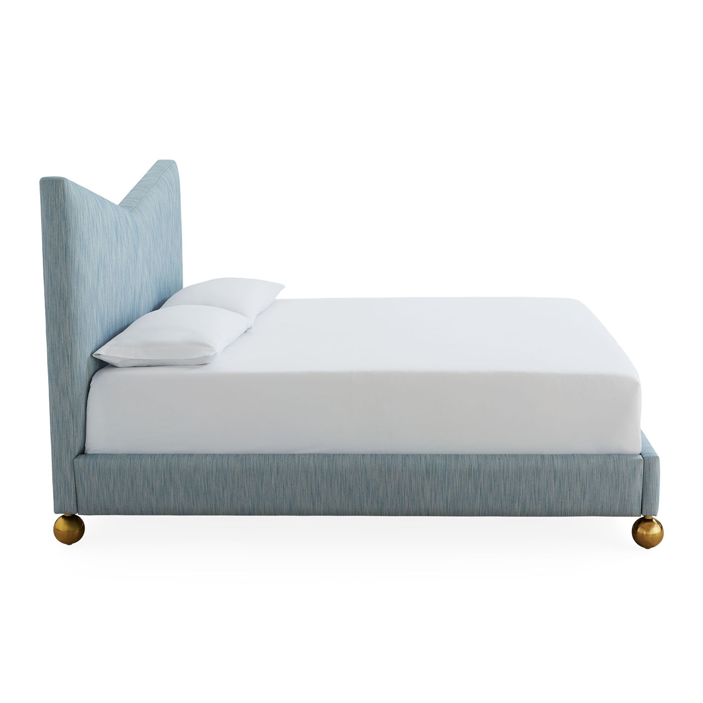 Chevron King Bed - back view