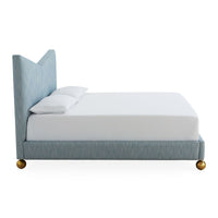 Chevron King Bed - back view