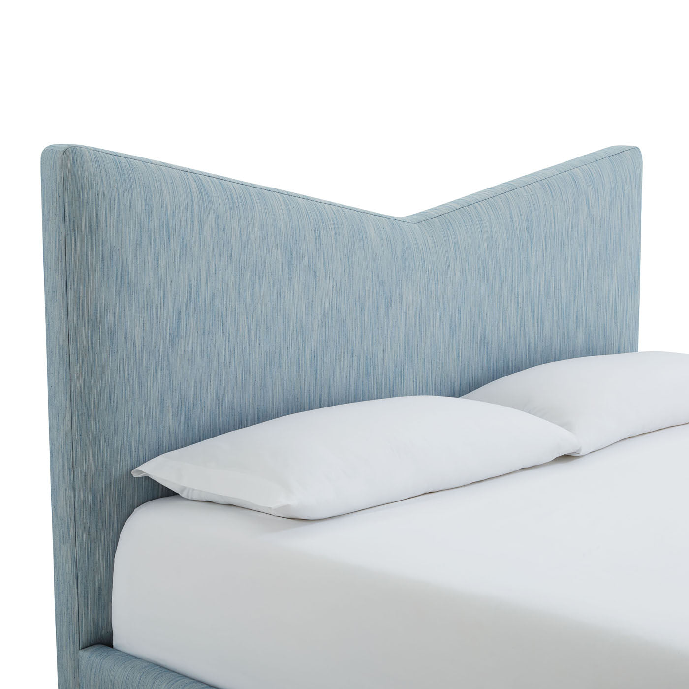 Chevron King Bed - details view