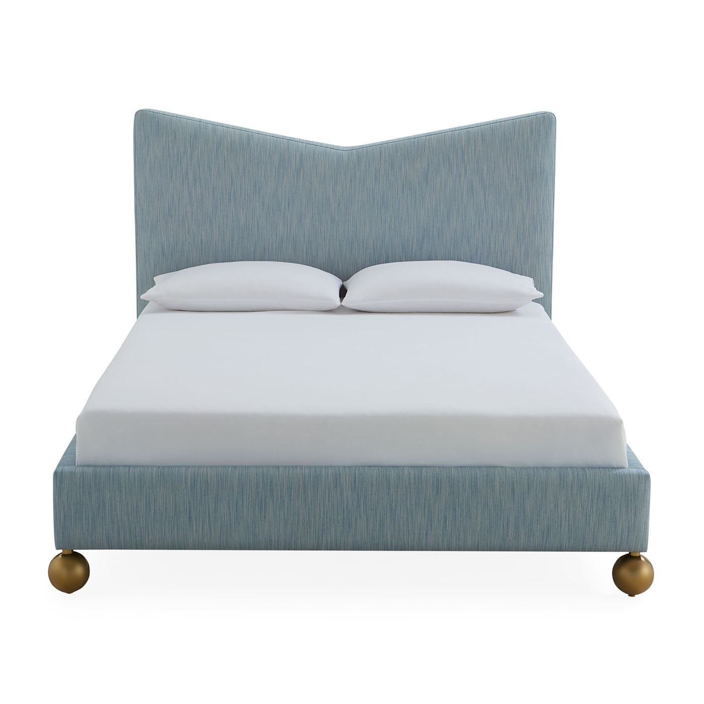 Chevron Bed Queen - side view