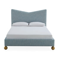Chevron Bed Queen - side view