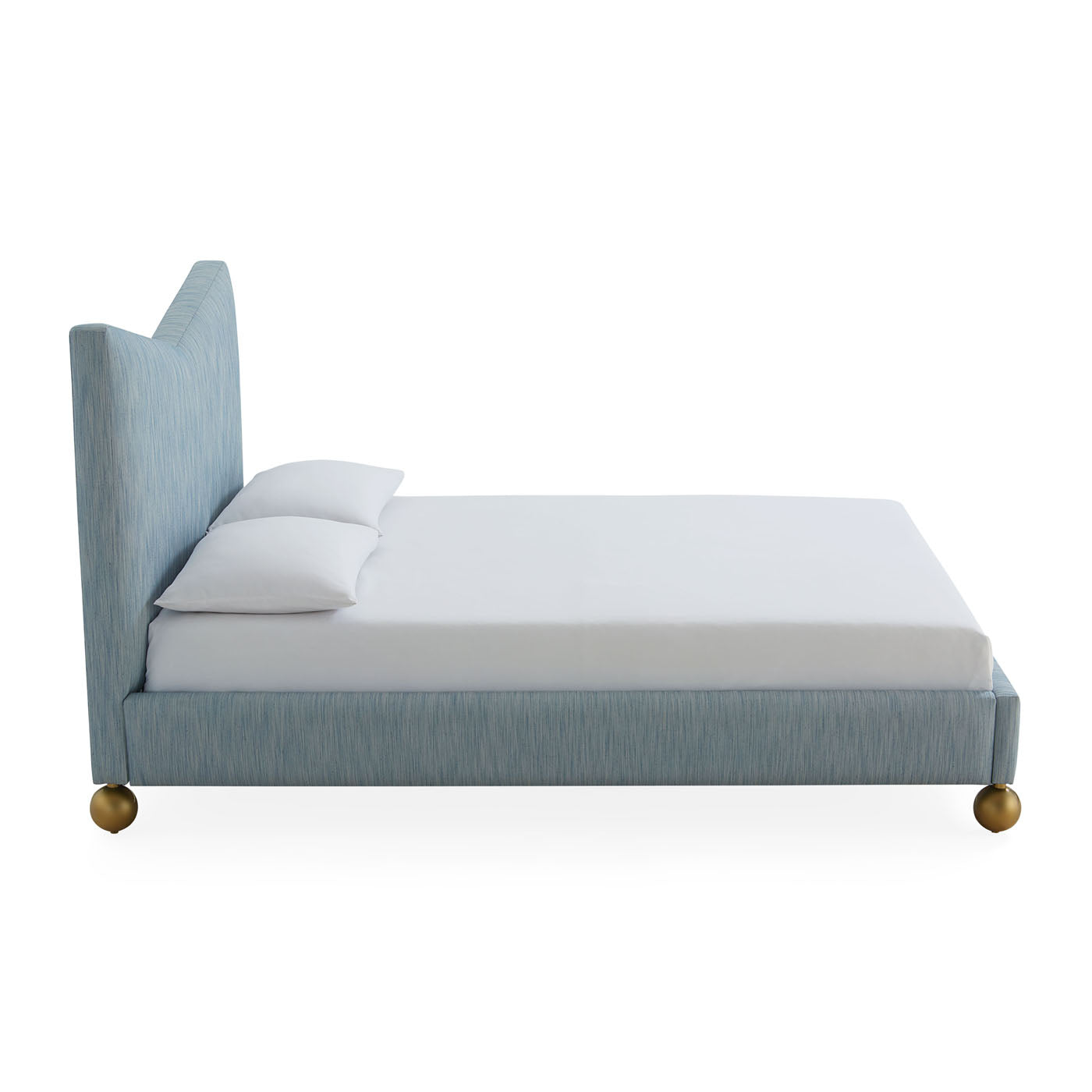 Chevron Bed Queen - headboard view