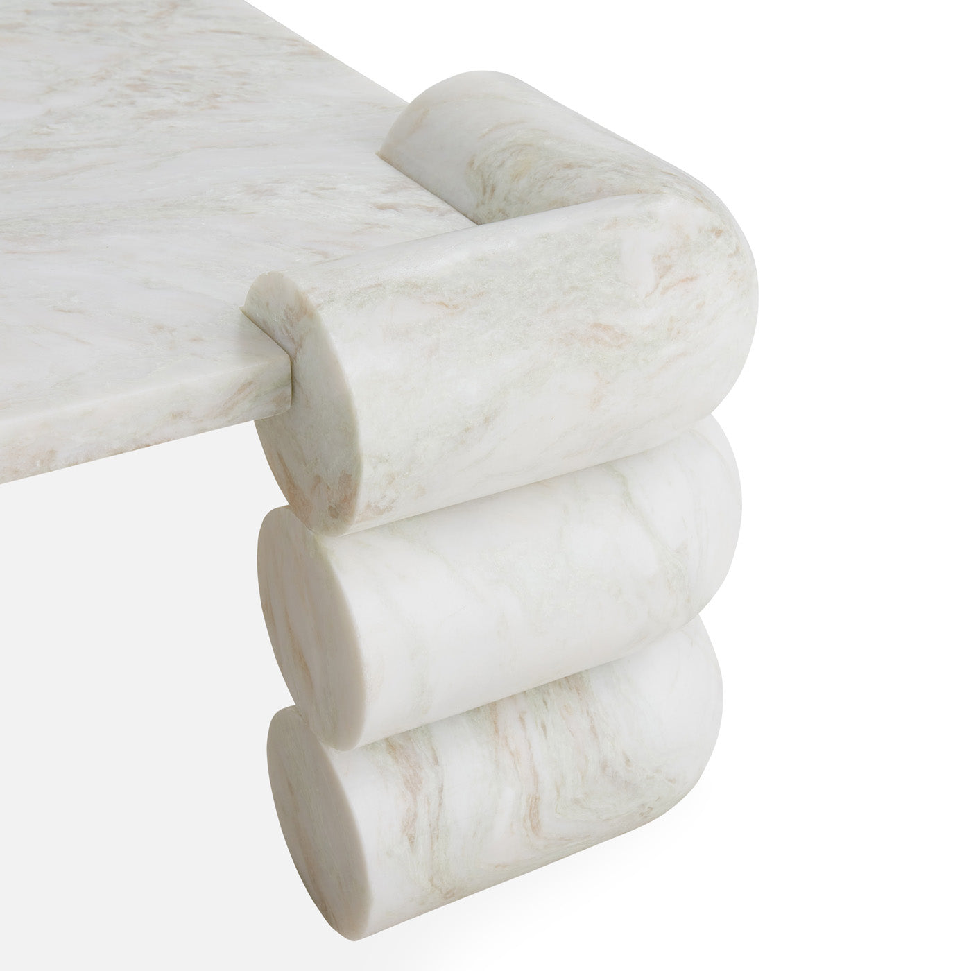 Circuit Marble Cocktail Table - details view