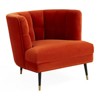 Draper Club Chair - angle view