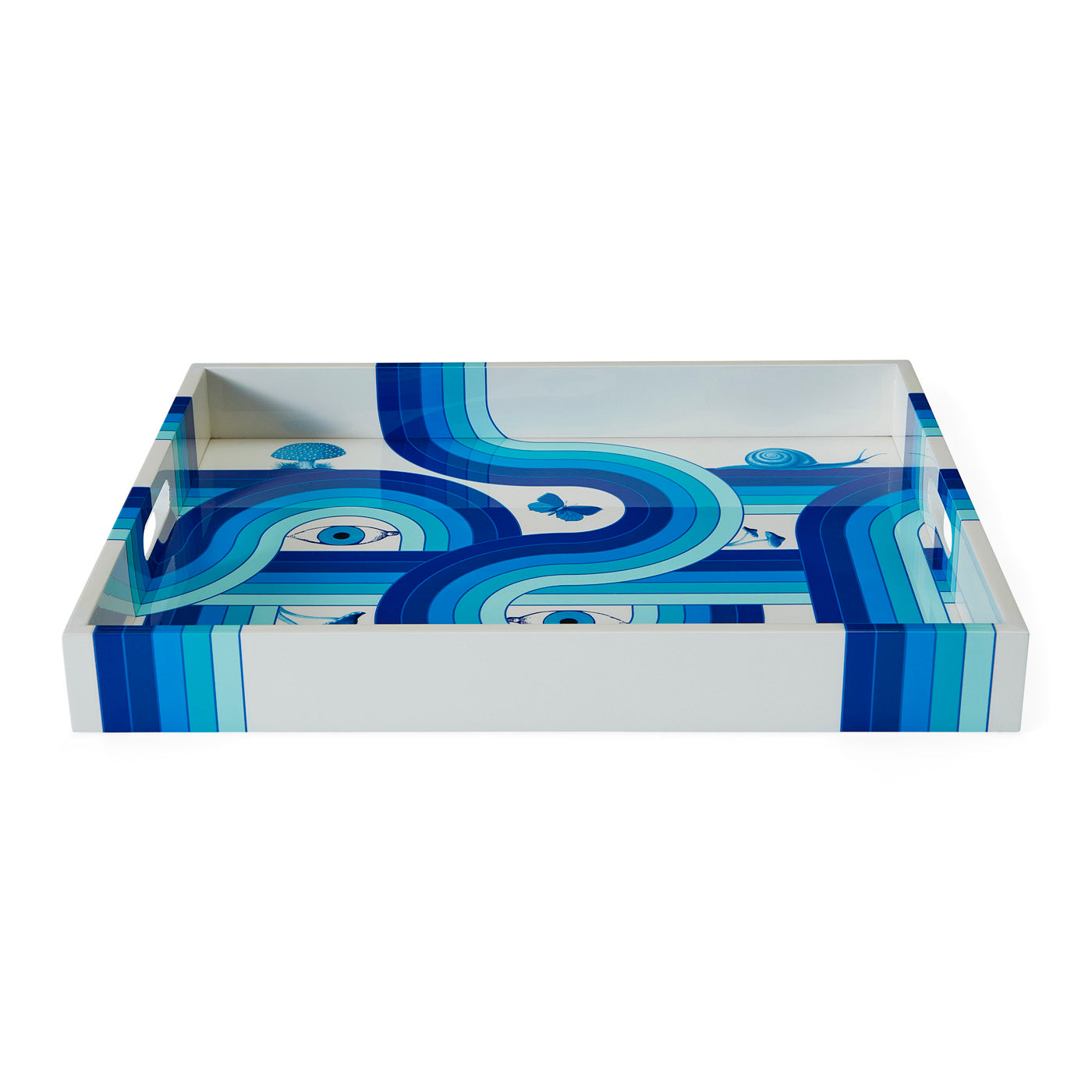 Druggist Lacquer Tray - front view